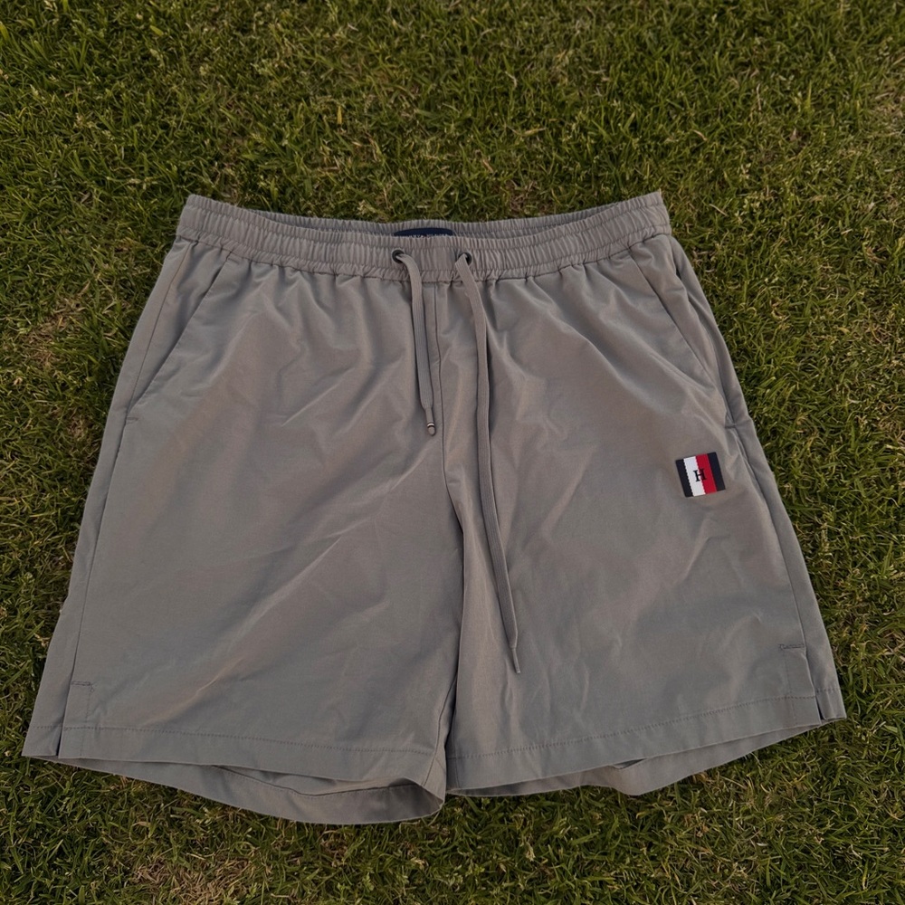 Tommy Hilfiger Light Gray Swim Trunks
